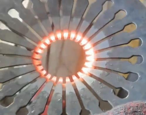 高頻淬火機(jī)汽車某零部件加熱淬火測(cè)試試樣