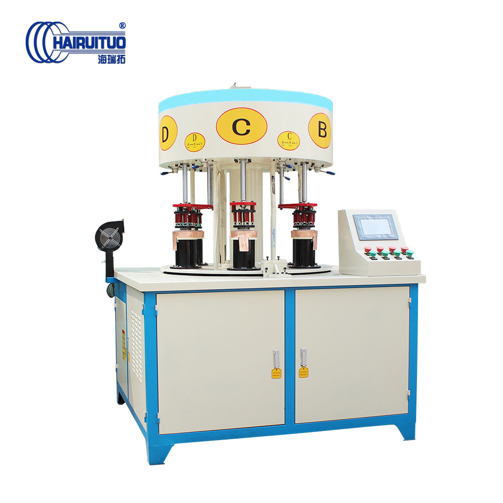 六工位发热盘钎焊�?适用于电(sh��)水壶高频焊接�? class=