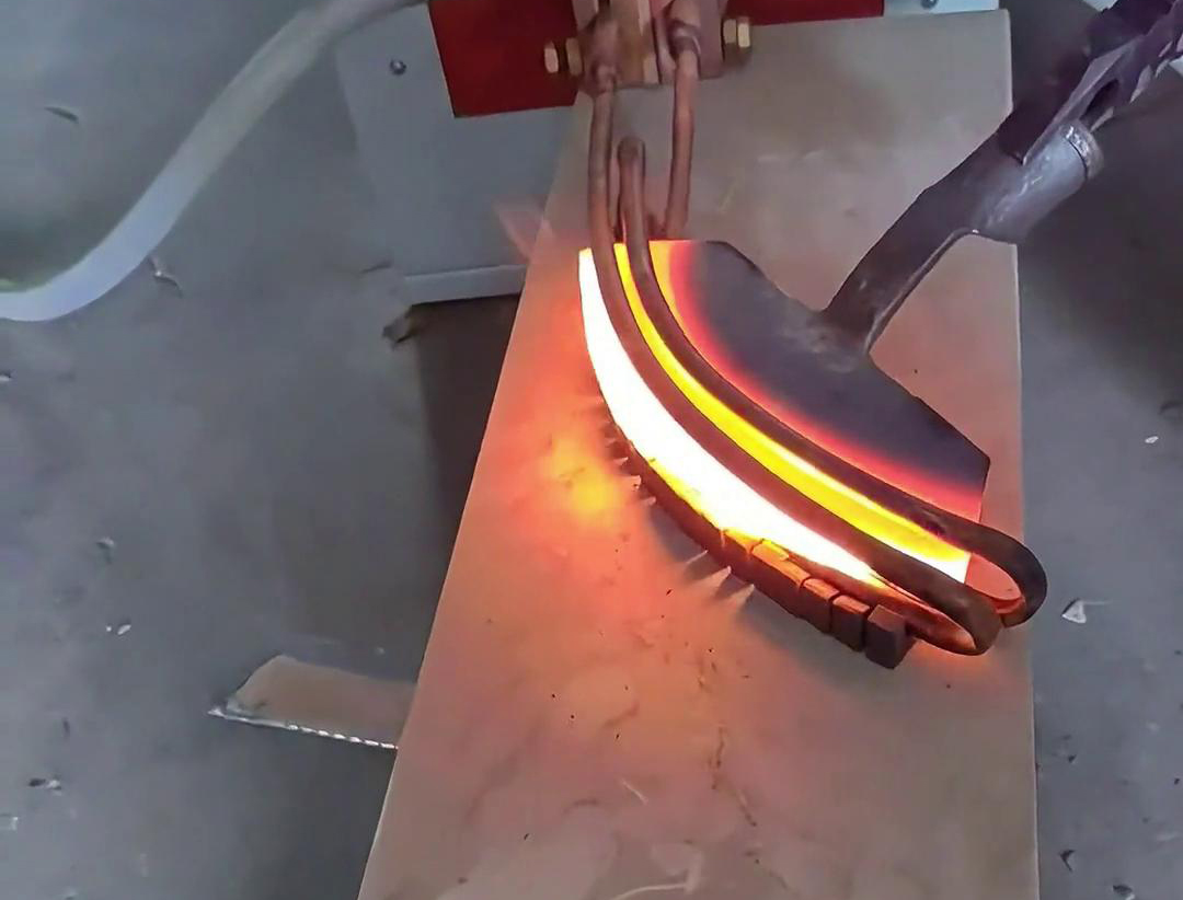 超高頻感應淬火機，鐵鏟淬火熱處理