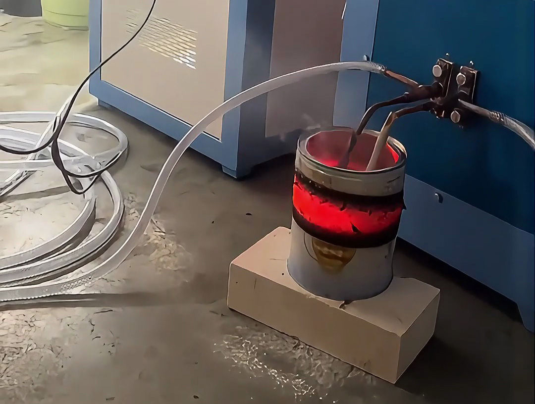 超音頻加熱設備實測，快速加熱效果驚人，感受一下感應加熱速度